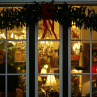 Image of Christmas window