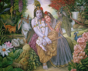 Image of Radha and Krishna