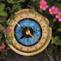 Image of a golden compass